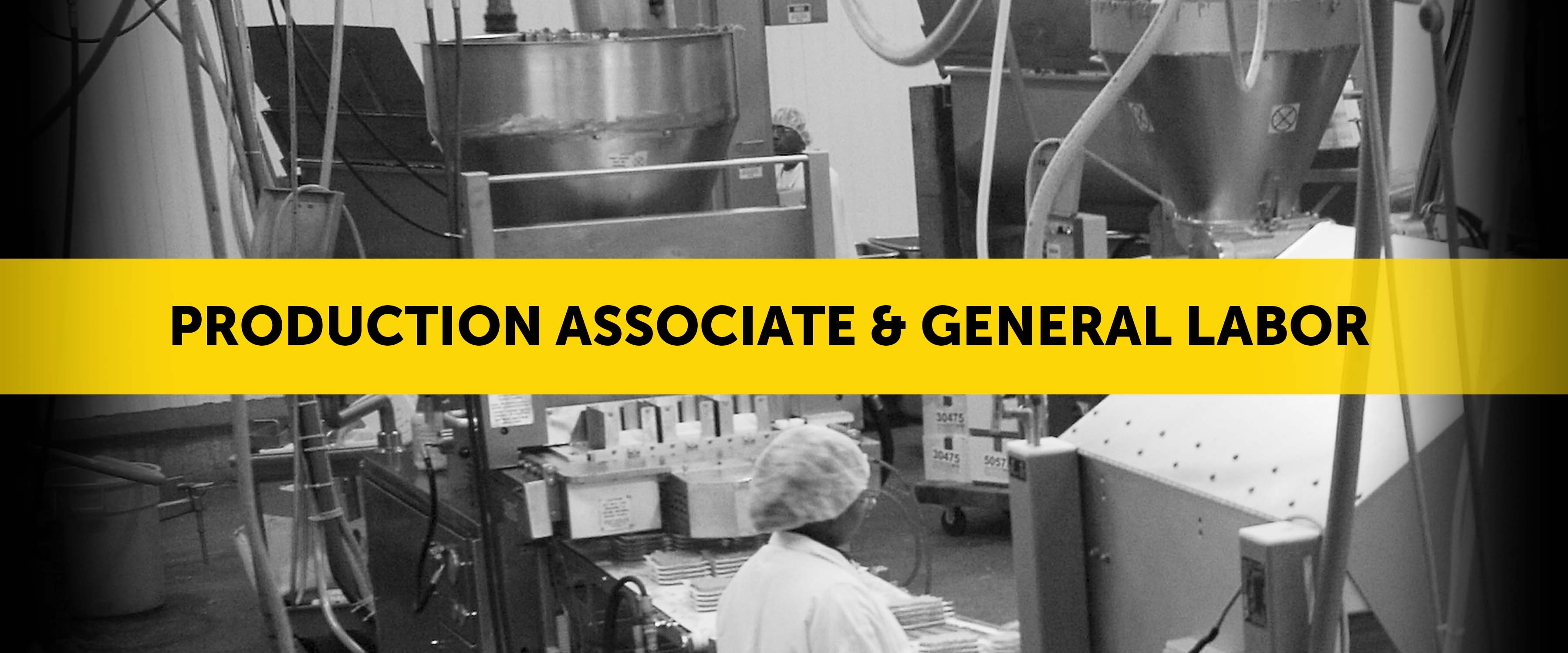 Production Associate Banner Production Associate Banner